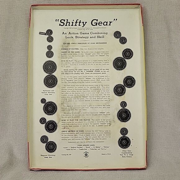 Shifty Gear Game 1962 by Schaper Creation - Picture 3 of 9